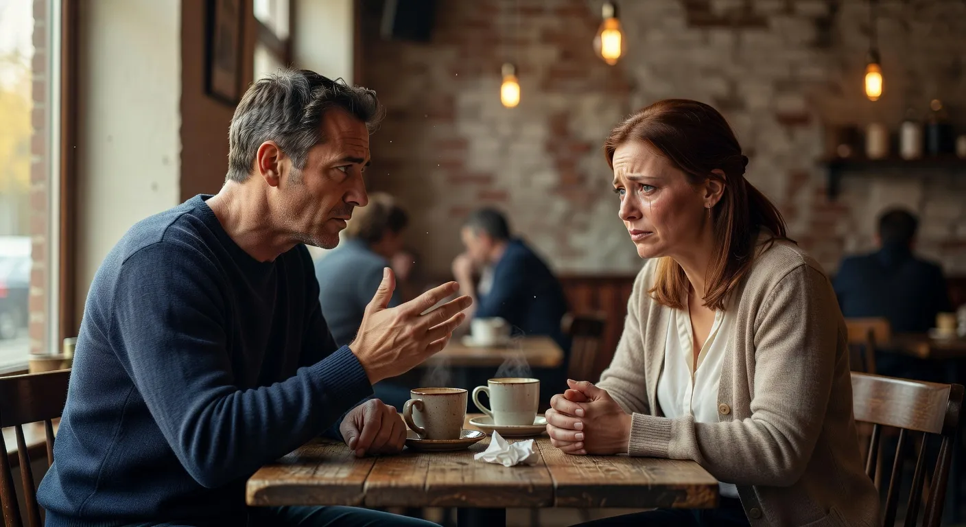 Couple having an honest conversation about jealousy