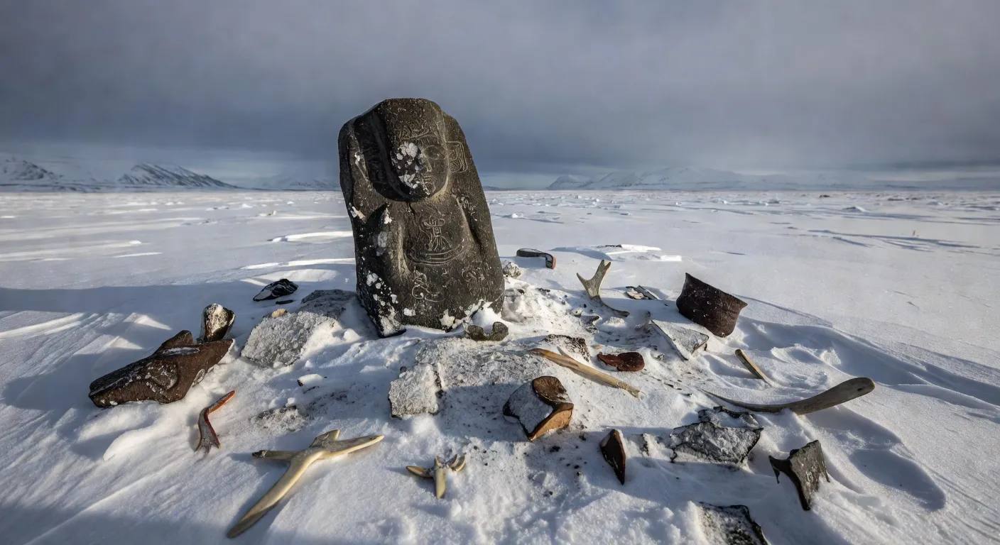 Archaeological discoveries in Siberian permafrost