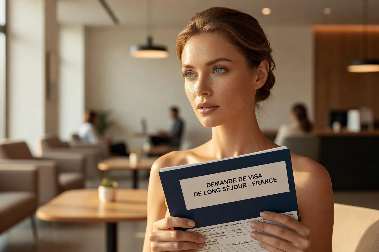 Fiancee russe au consulat France a Varsovie pour visa long sejour 2026